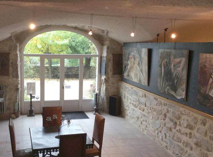 Gîte pour 2 personnes, avec piscine et jardin ainsi que jacuzzi et sauna à Villeneuve-de-Berg - 2