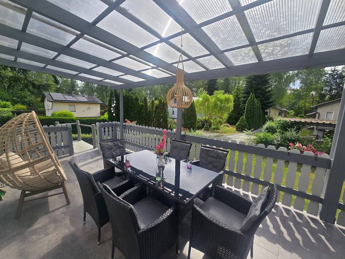 Bungalow für 4 Personen, mit Garten in der Lausitz