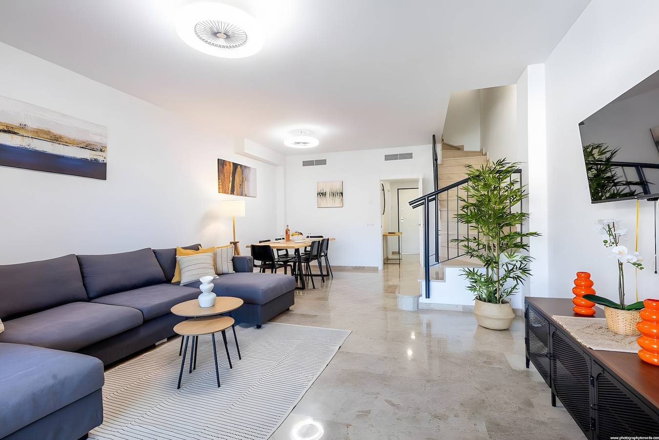 Apartamento entero, Apartamento vacacional 'Townhouse Atlantic Luxury Stay' con vistas al mar, piscina y Wi-Fi in Puerto Santiago, Santiago del Teide