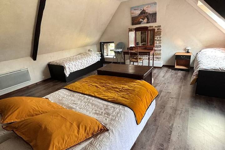 Gîte pour 6 personnes, avec jacuzzi ainsi que jardin et terrasse à Hudimesnil - 3
