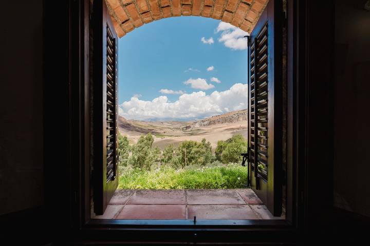 Agriturismo voor 4 personen, met kinderzwembad en tuin op Sicilië