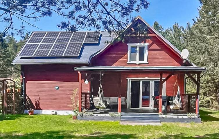 Ferienhaus für 8 Personen, mit Garten und Terrasse sowie Sauna - 1
