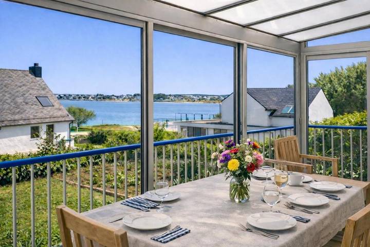 Maison de vacances pour 8 personnes, avec vue et jardin, adapté aux familles