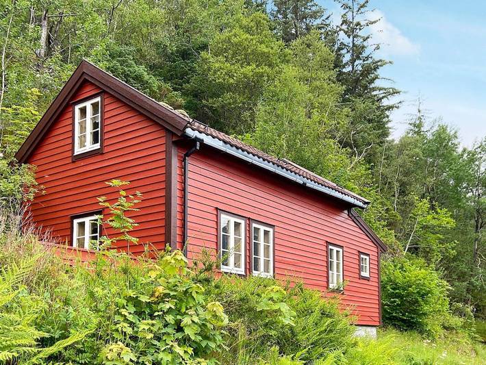 Ferienhaus für 4 Personen, mit Terrasse und Garten in Solund