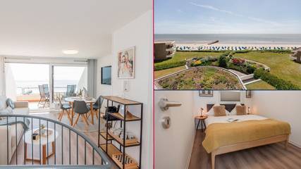 Ferienwohnung für 4 Personen, mit Balkon und Sauna, mit Haustier in Wyk auf Föhr (Stadt)