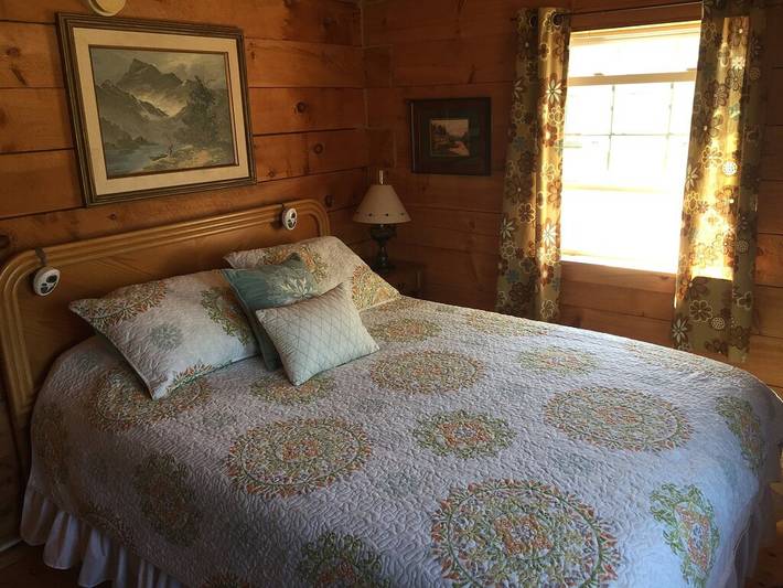 Blockhütte für 7 Personen, mit Garten - 1