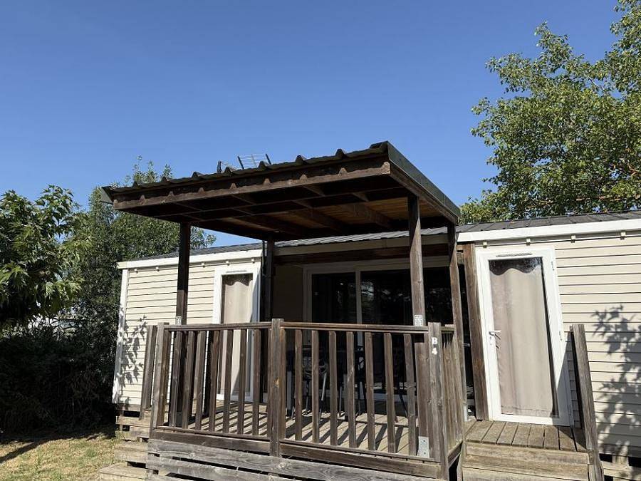 Camping Crin Blanc - Mobilheim 4 personen - Premium Dune 4 Personen - 2 Schlafzimmer, klimatisiert, Fernseher in Arles, Mittelmeerküste (Frankreich)