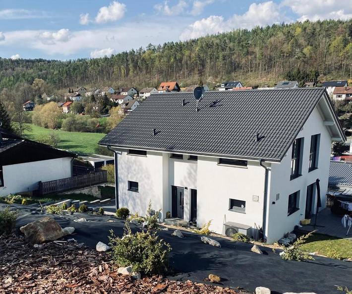 Ferienhaus für 11 Personen, mit Ausblick und Garten sowie Sauna in der Fränkische Schweiz