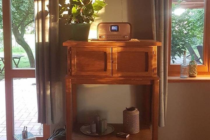 Ferienwohnung für 2 Personen, mit Garten und Terrasse, mit Haustier