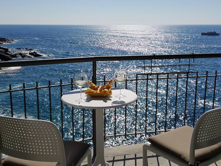 Appartamento per 2 persone, con Balcone e Terrazza nonché Panorama a Vernazza