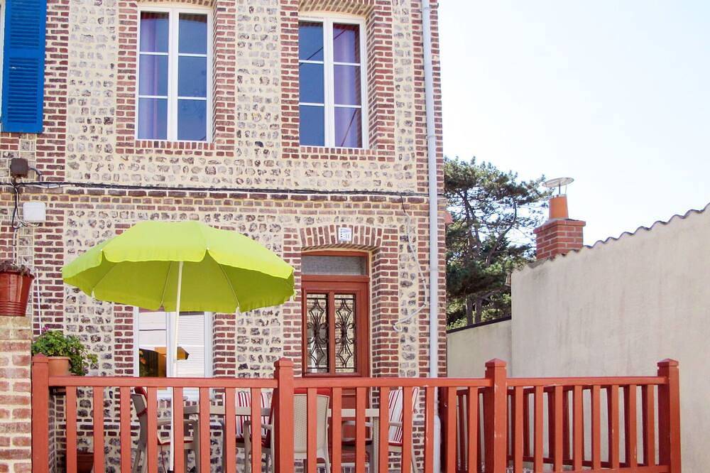Preciosa casa de vacaciones  para 5 personas con Tv, terraza y aparcamiento in Yport, Región de Le Havre
