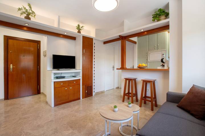 Entire apartment, Apartment 'Carlos Haya' with Wi-Fi and Air Conditioning in Cruz de Humilladero, Malaga
