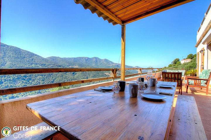 Gîte für 7 Personen, mit Garten und Sauna sowie Terrasse