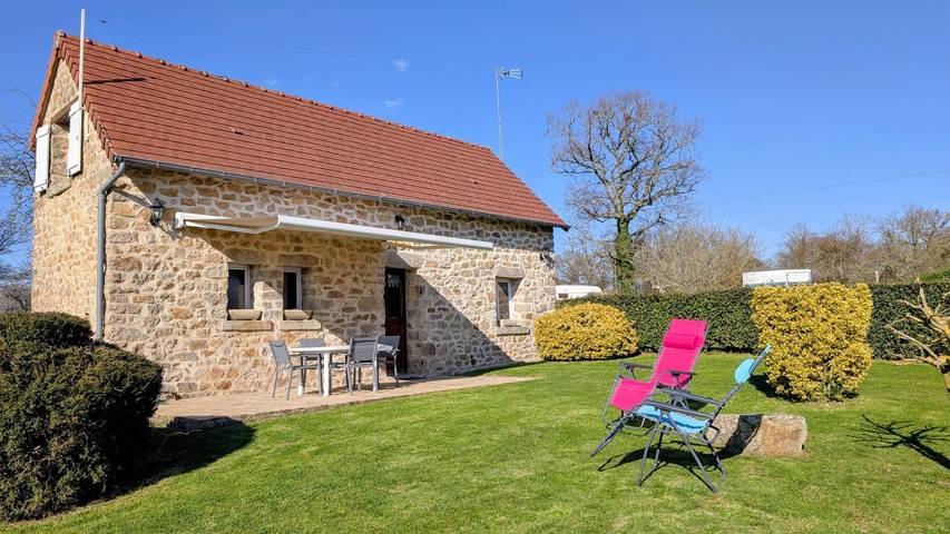Gîte pour 4 personnes, avec jardin