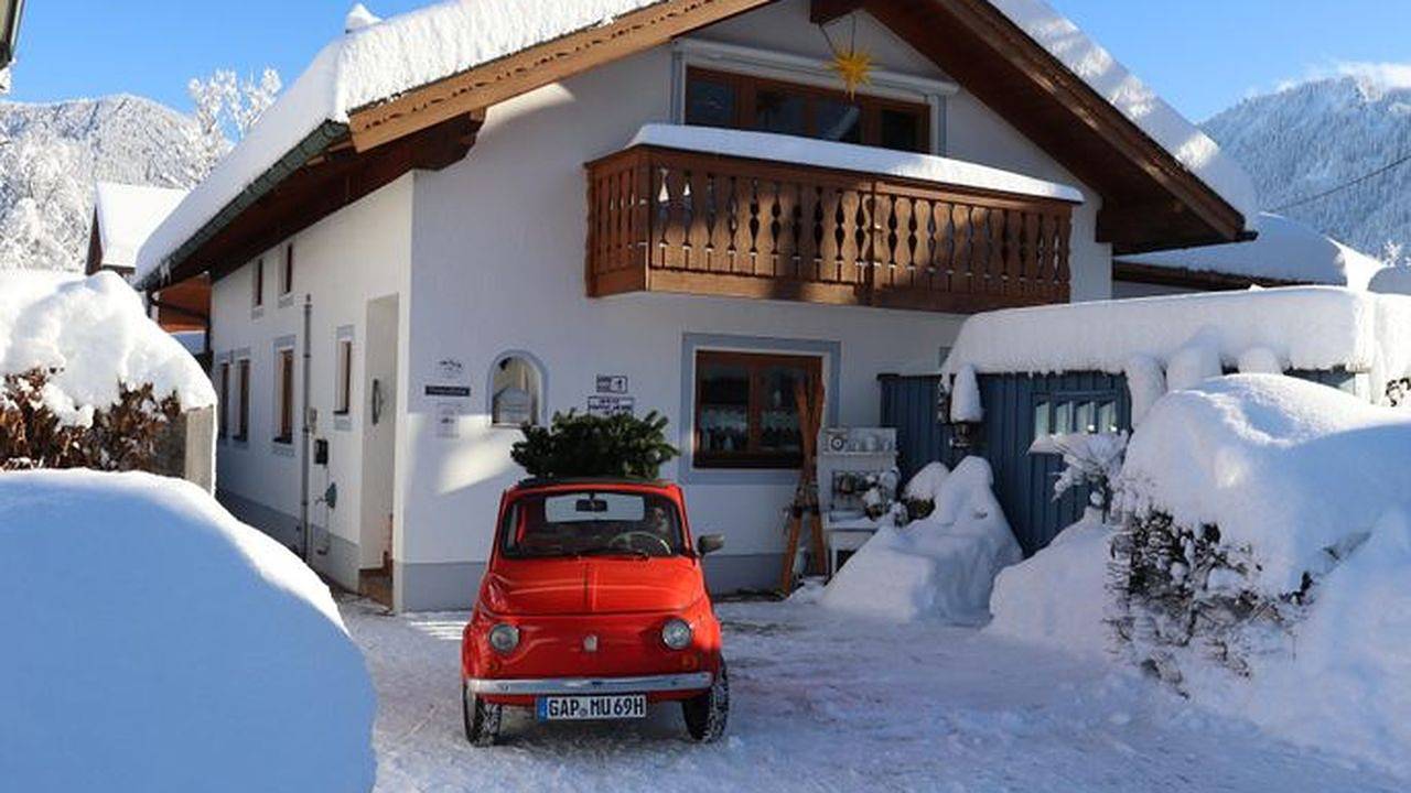 Geheel vakantieappartement, Vakantieappartement voor 4 personen met balkon in Oberammergau, Beierse Alpen