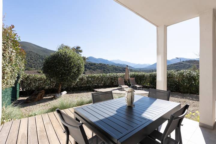 Appartement de vacances pour 4 personnes, avec Jardin en Corse