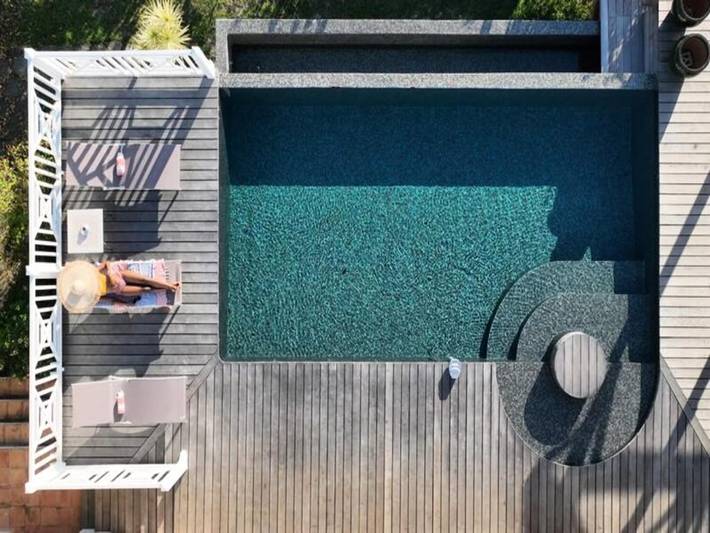 Appartement de vacances pour 11 personnes, avec jardin et piscine