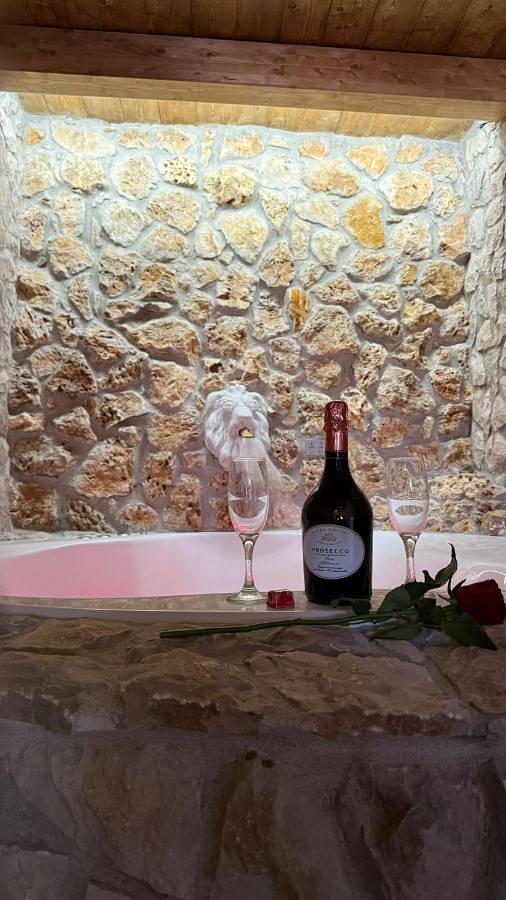 Maison d’hôte pour 2 personnes, avec vue et sauna à Gesualdo