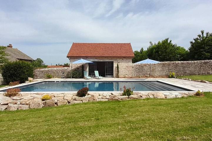 Maison de vacances pour 8 personnes, avec piscine et jardin