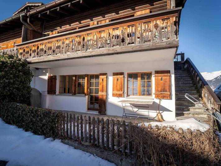 Ganze Ferienwohnung, Ferienwohnung Casa Fulin, Obersaxen Affeier - 3.5 Zimmer Ferienwohnung für max. 4 Pers. in Obersaxen, Obersaxen-Mundaun