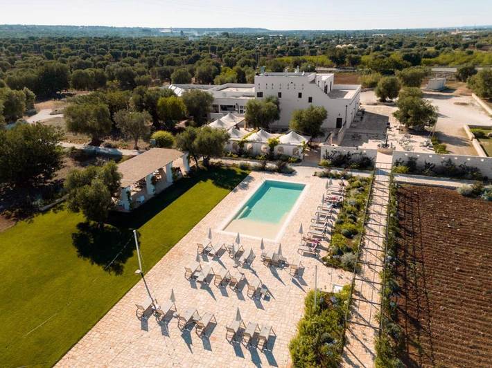 Homestay voor 4 personen, with tuin and uitzicht as well as zwembad in Monopoli