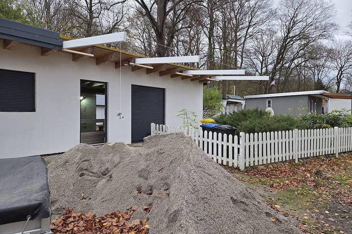 Bungalow für 2 Personen, mit Garten in Pepelow