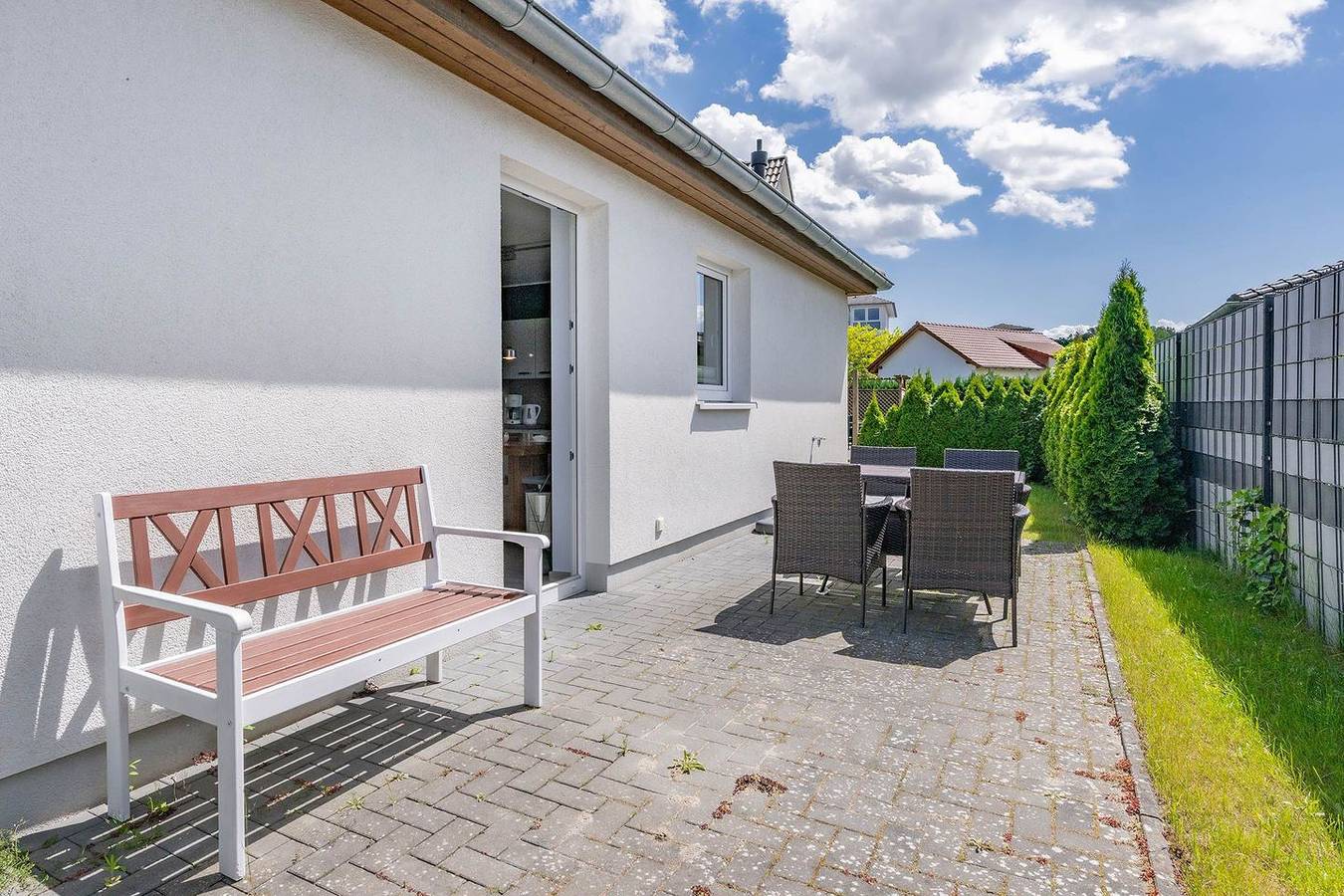 Haus Sandkorn: Ihr Ruheparadies in Korswandt auf Usedom in Korswandt, Usedom