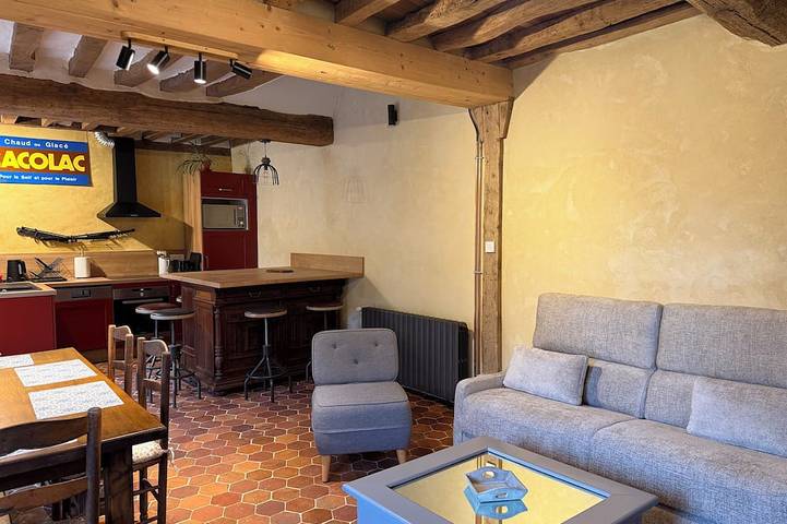 Location de vacances pour 4 personnes, avec Jardin à La Croix-Saint-Leufroy