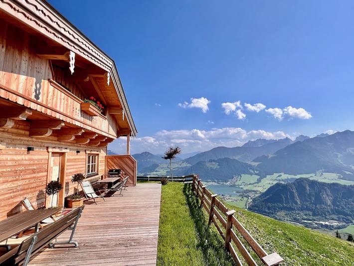 Ferienhaus für 10 Personen, mit Terrasse und Garten sowie Ausblick und Seeblick in Österreich - 3
