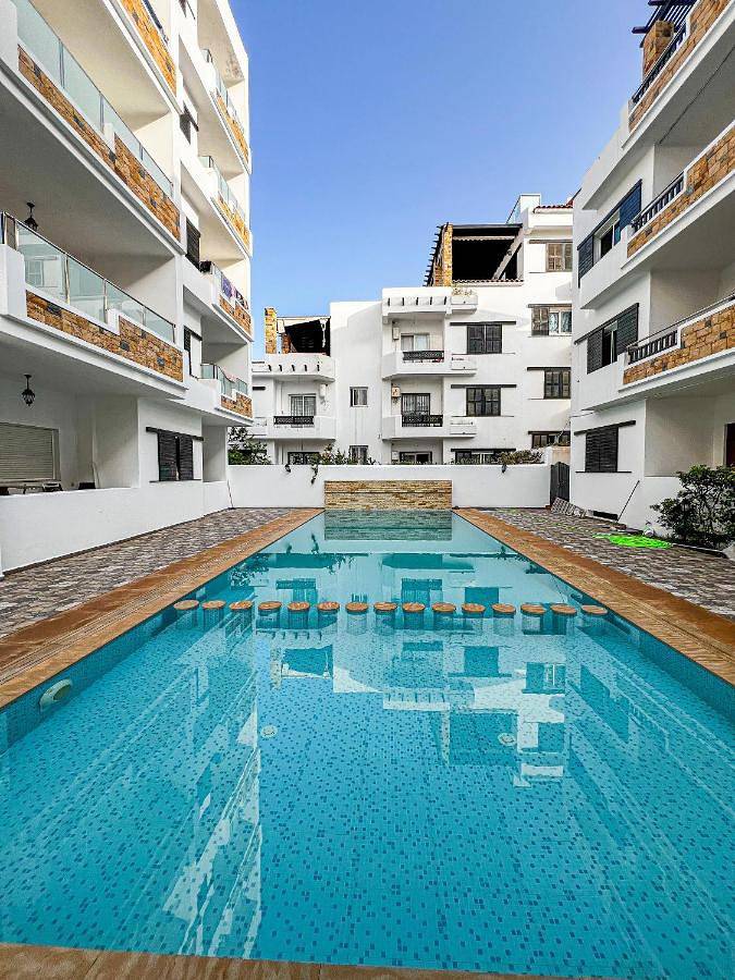 Gîte pour 8 personnes, avec piscine ainsi que vue et jardin dans Oued Laou - 2