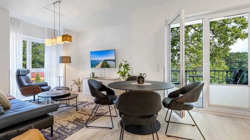Ferienwohnung für 5 Personen, mit Balkon in Kölpinsee