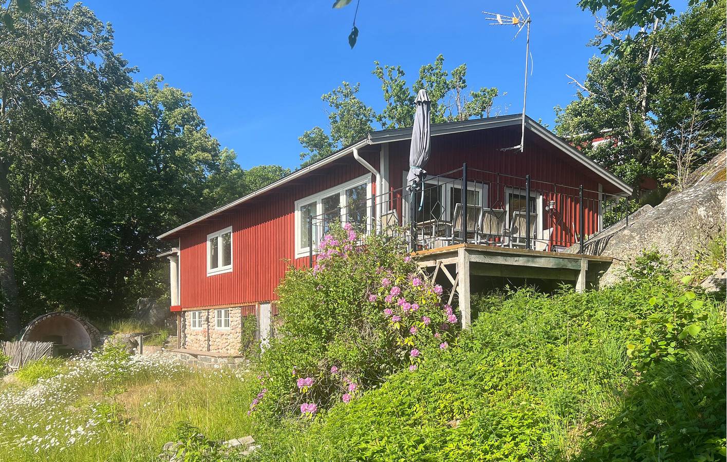 Ferienhaus für 8 Personen mit Terrasse in Ronnebyhamn, Schwedische Ostsee
