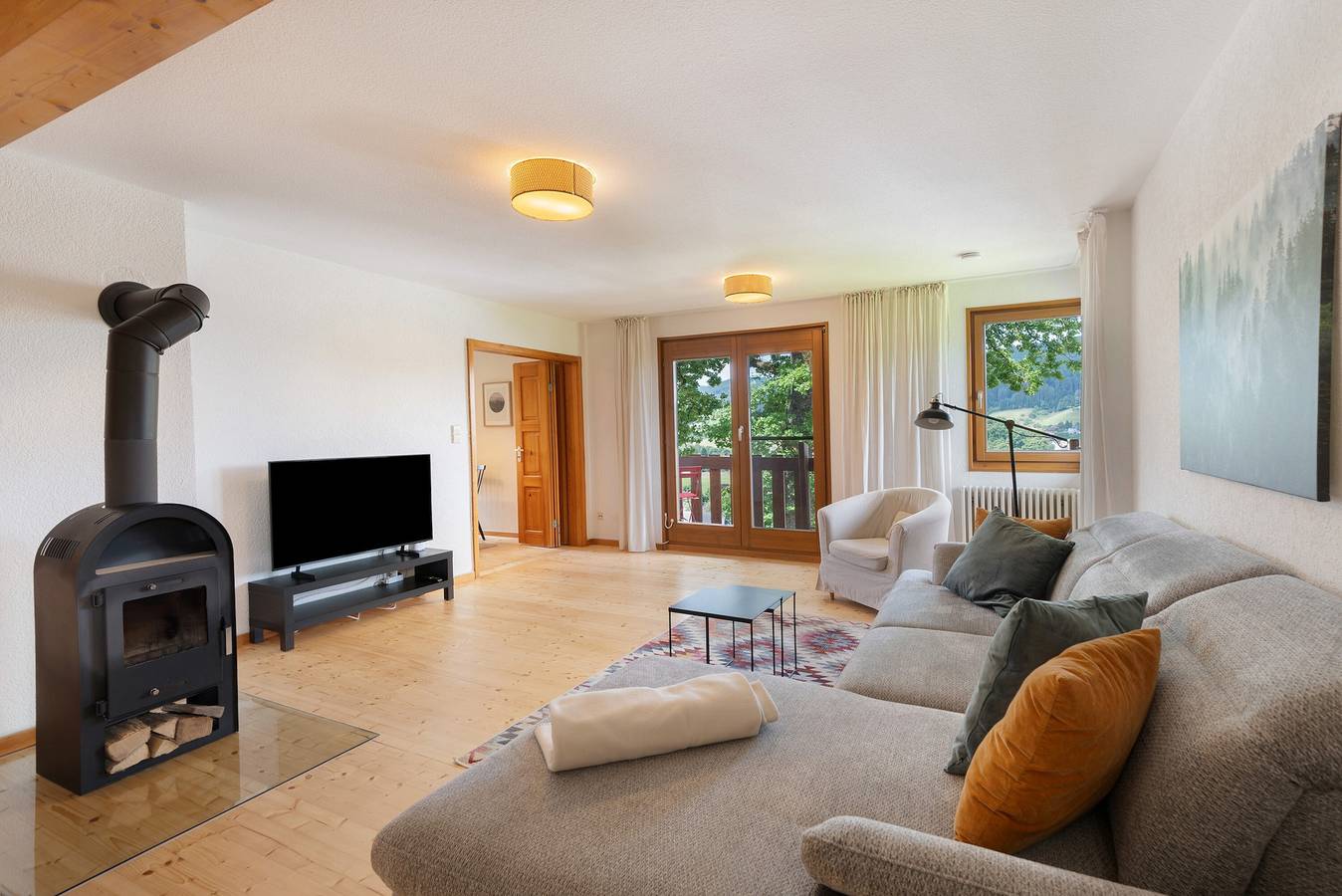 Ferienhaus 'Rotkreuz' mit Bergblick, privater Terrasse und Wlan in Haslach im Kinzigtal, Kinzigtal