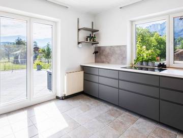Ferienwohnung für 3 Personen, mit Garten am Mondsee