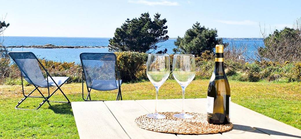 Maison de vacances pour 8 personnes, avec vue et jardin, adapté aux familles