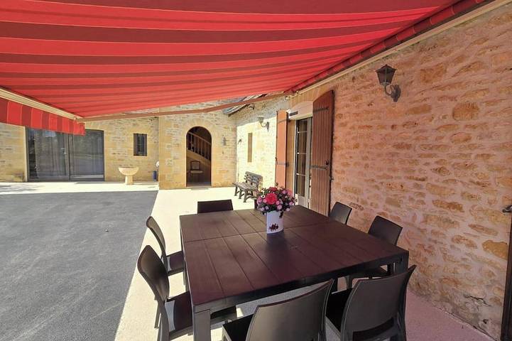 Gîte pour 6 personnes, avec jardin