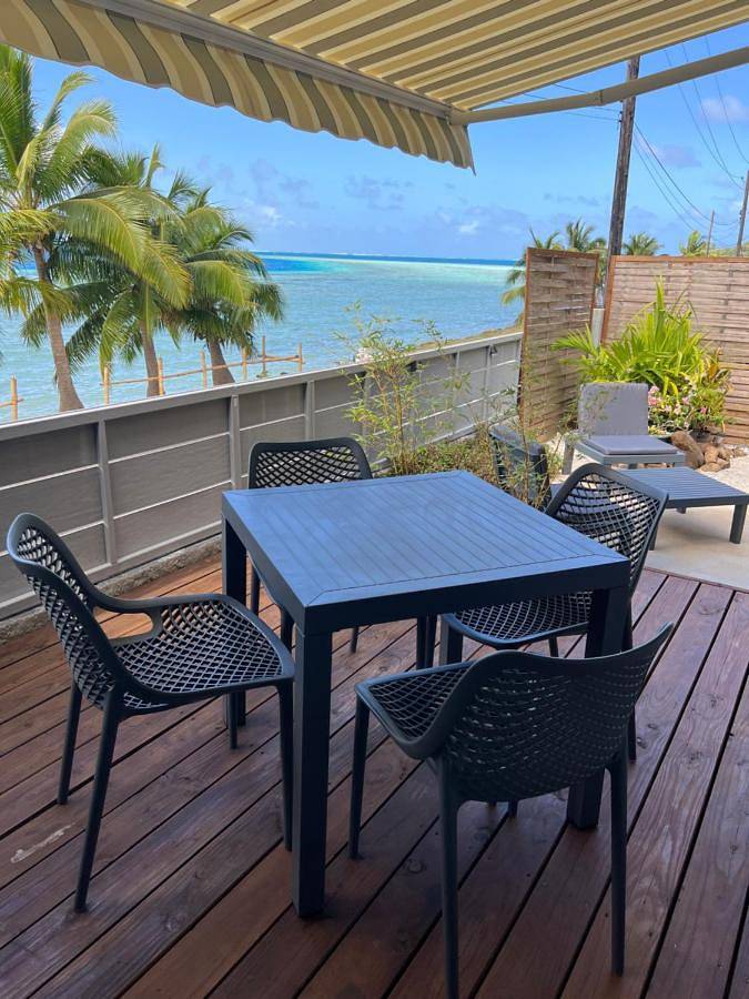 Gîte pour 2 personnes, avec vue et jardin dans Taha'a
