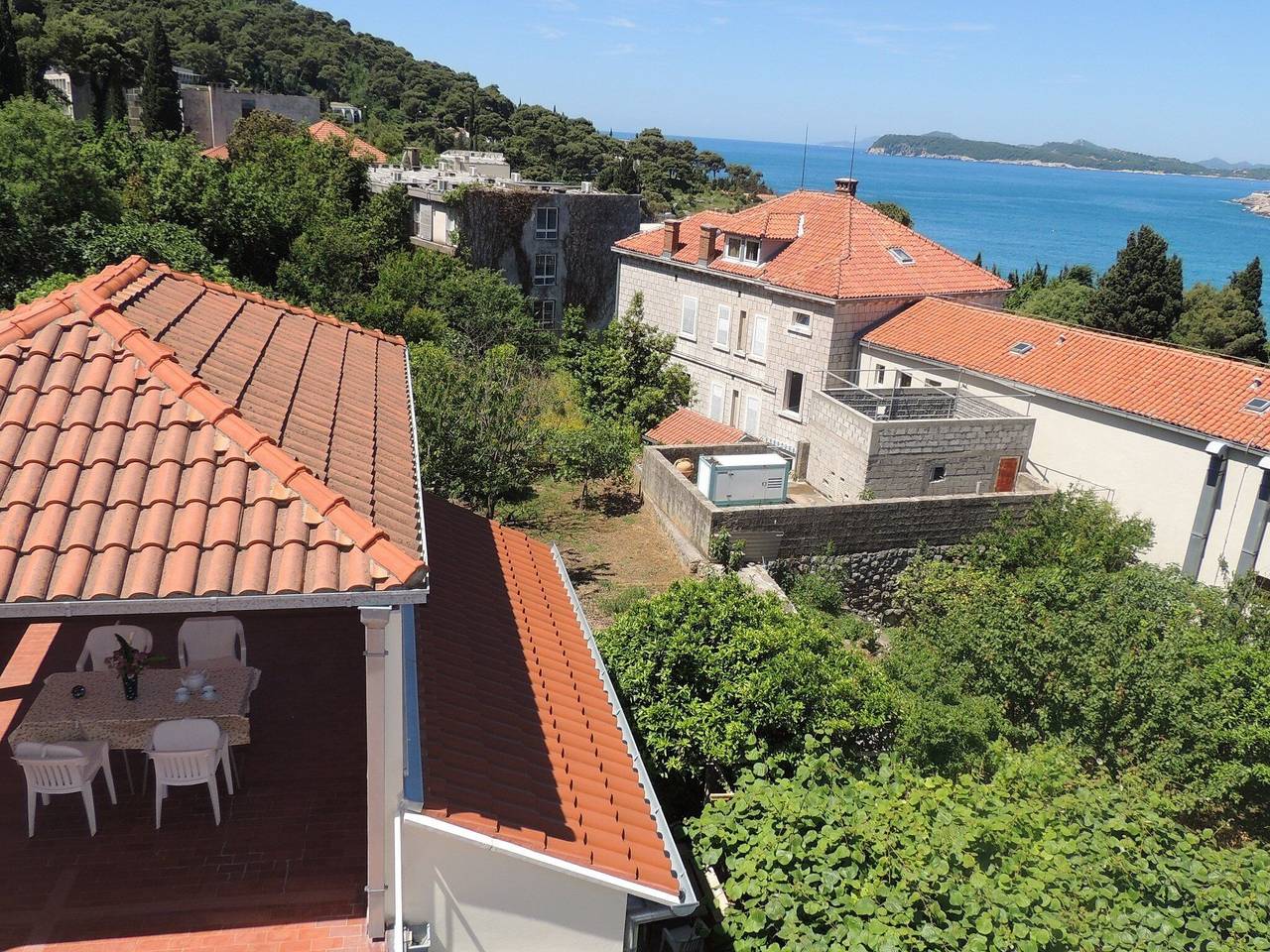 Cały apartament, Villa Hortenzia -  Three-Bedroom Apartment with Terrace and Sea View in Dubrownik, Grad Dubrovnik