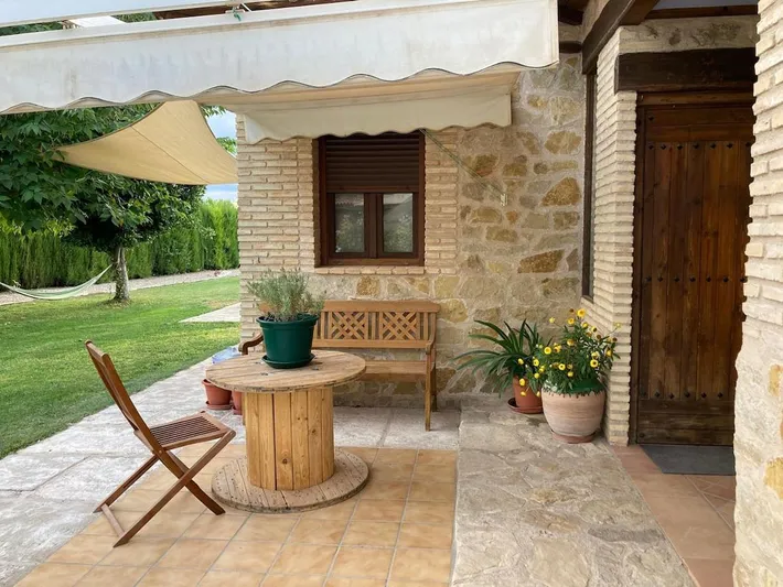 Holiday home for 7 people, with garden and pool as well as view - 1