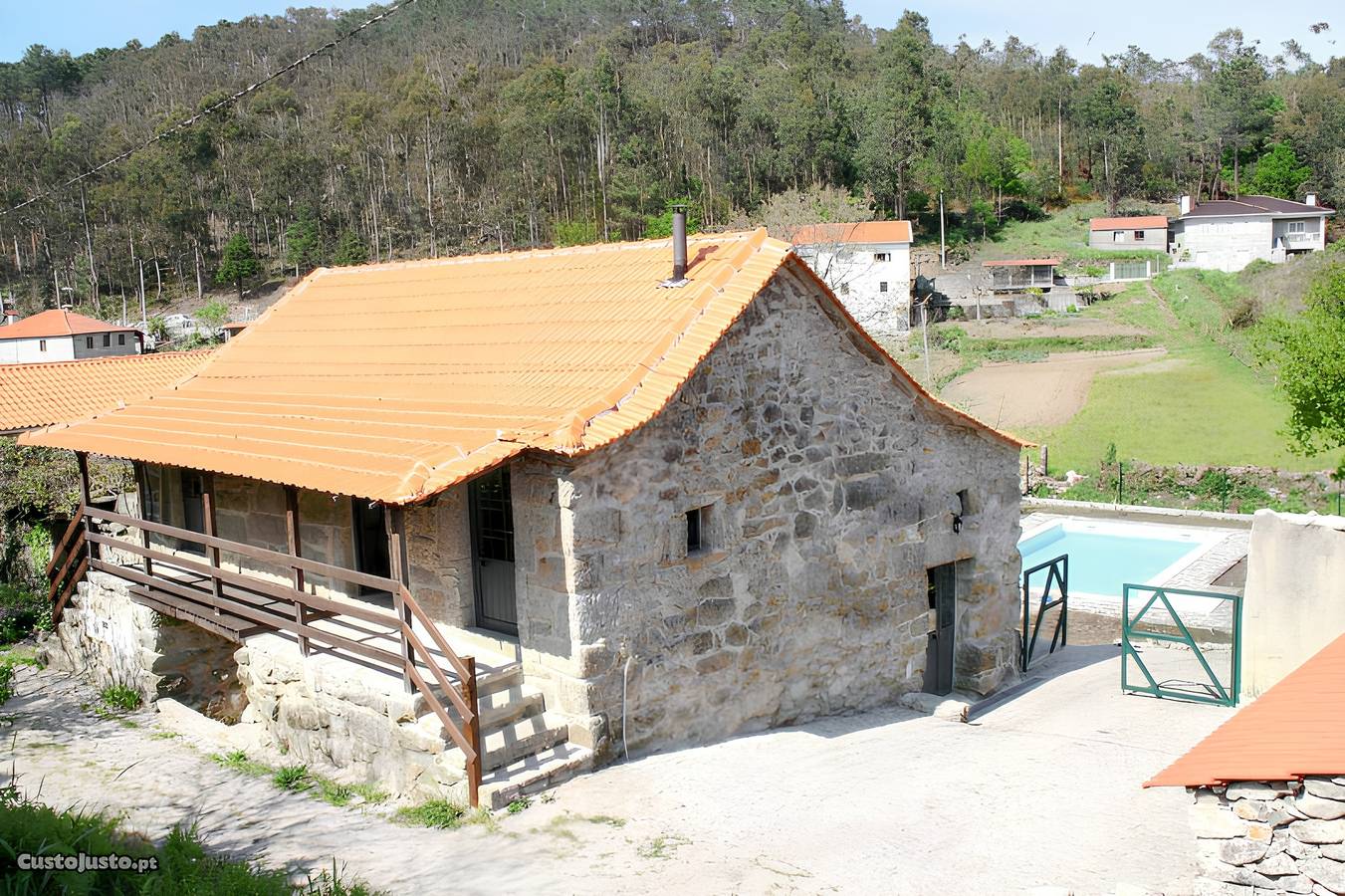 Casa acolhedora em Águeda com piscina compartilhada 70 m² in Macieira de Alcoba, Préstimo e Macieira de Alcoba