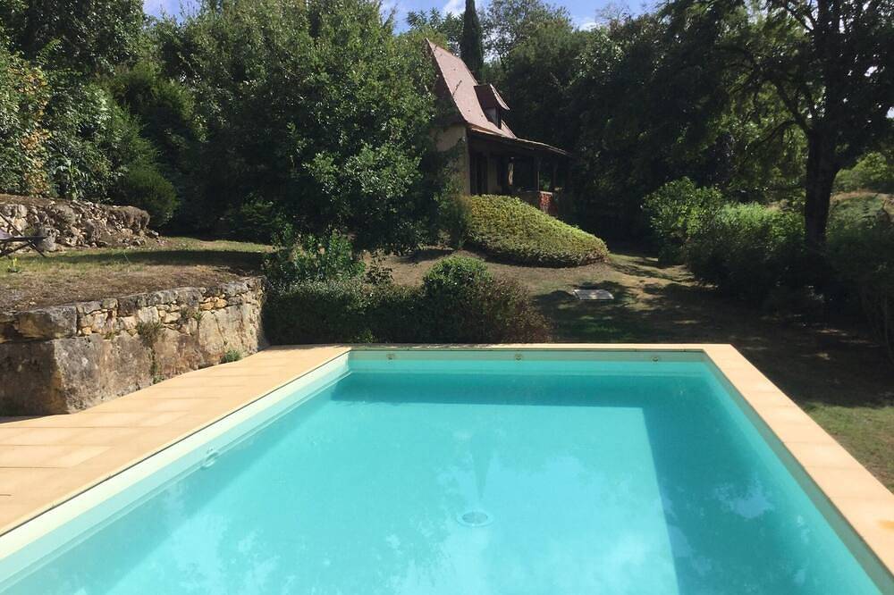 La Fageole in Domme: individual house with private heated pool in Domme, Périgord Noir