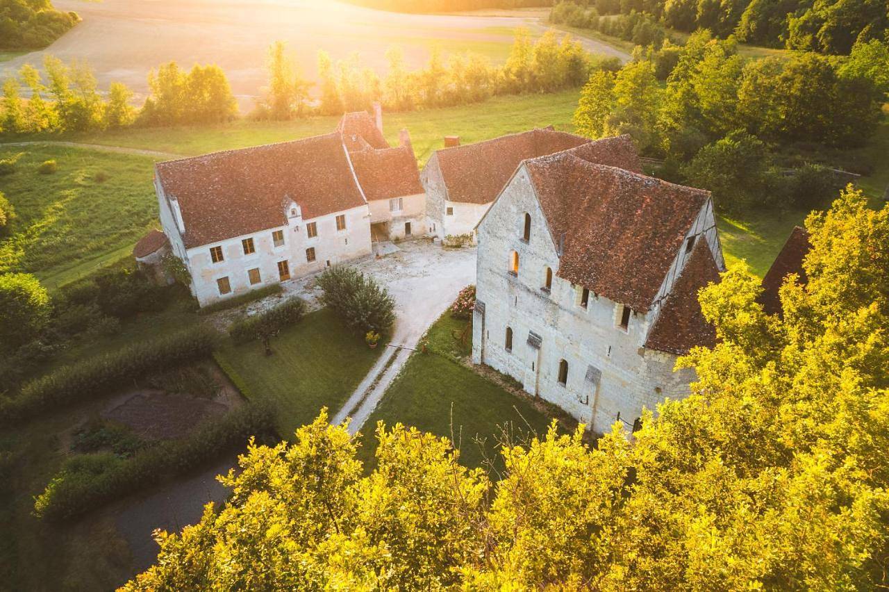 Chateau monastere de la Corroirie in Chemillé-sur-Indrois, Région de Loches