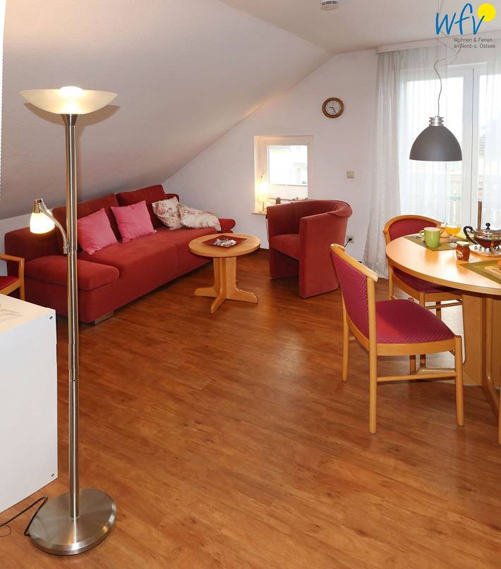 Ferienwohnung für 4 Personen, mit Seeblick und Balkon in Binz - 2