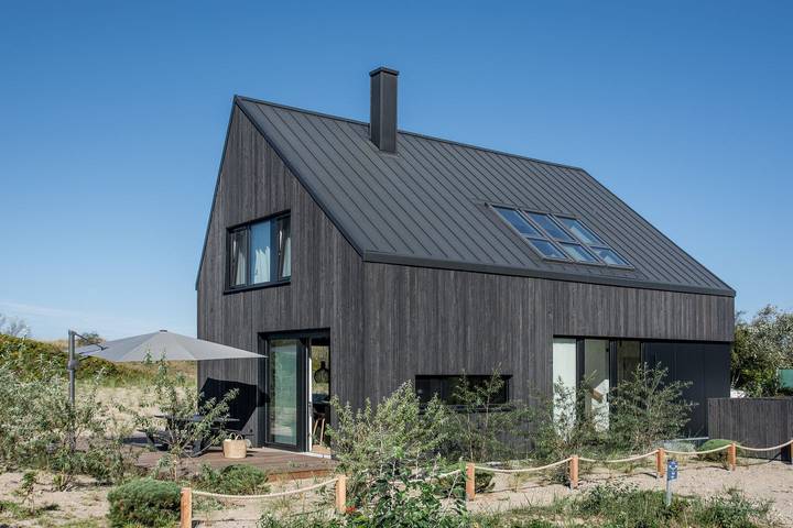 Ferienhaus für 6 Personen, mit Balkon und Terrasse sowie Garten und Sauna in Dierhagen