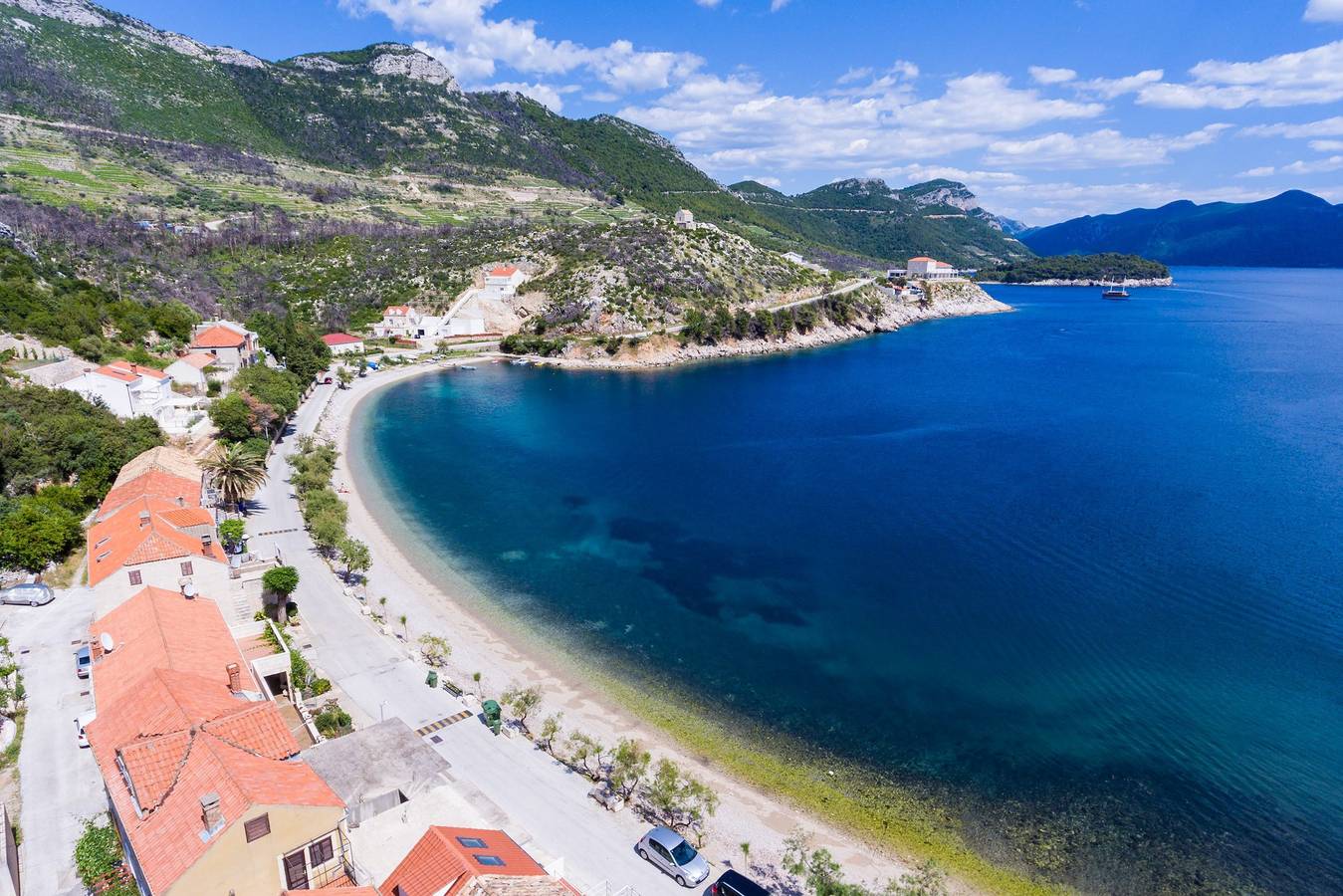 Ferienhaus für 3 Personen mit Balkon in Trstenik, Peljesac