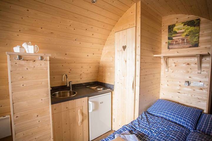 Blockhütte für 2 Personen, mit Terrasse in Senftenberg - 3