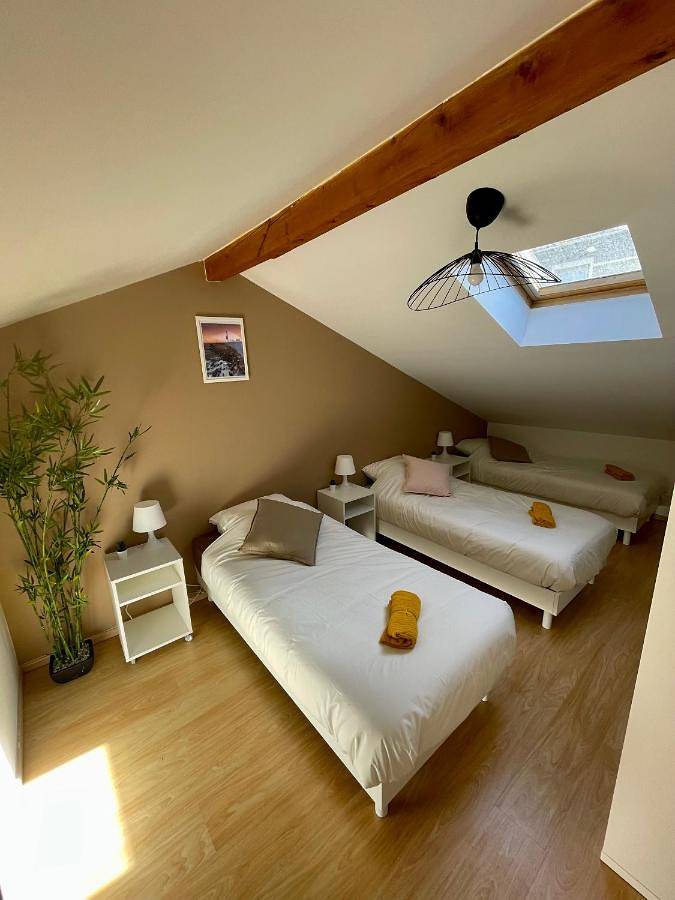 Location de vacances pour 9 personnes, avec Balcon ainsi que Terrasse et Vue à Villeurbanne - 4