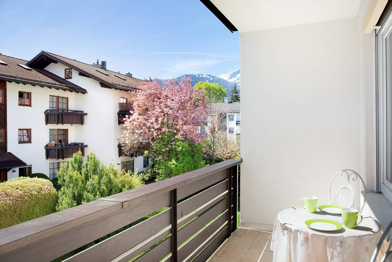 Hel enrumslägenhet, Apartment 'Berghex' with Mountain View, Balcony and Wi-Fi in Garmisch-Partenkirchen, De Bayerska Alperna