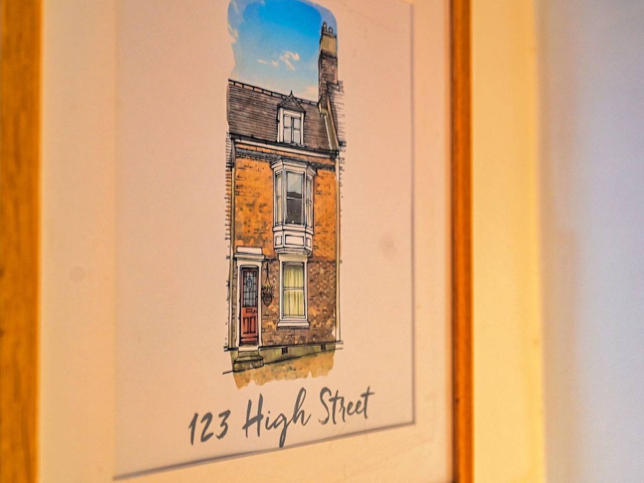 123, High Street in Lewes (UK), Sussex Est