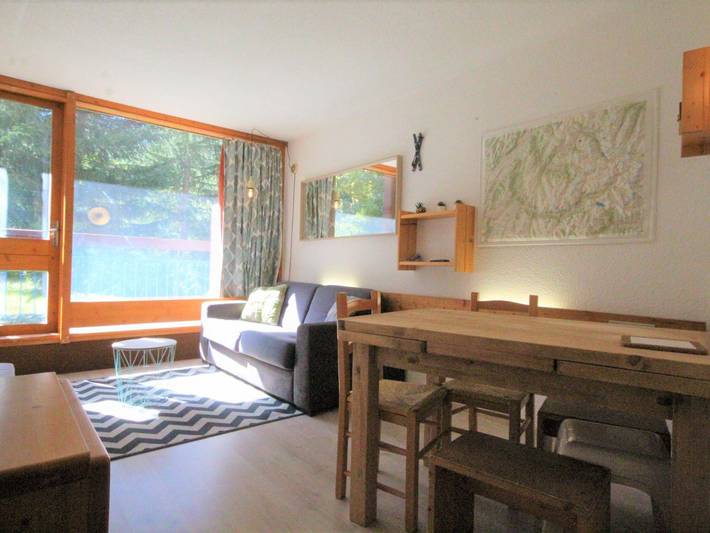 Chalet pour 4 personnes, avec balcon dans Les Arcs